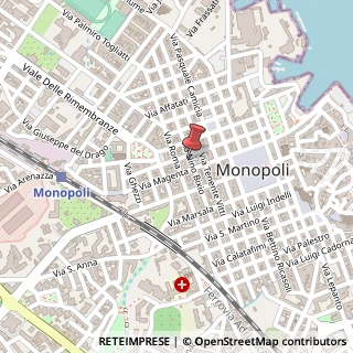 Mappa Via Bixio, 194, 70043 Monopoli, Bari (Puglia)