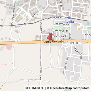 Mappa Via Santa Maria del Pozzo, 91, 83020 Sperone, Avellino (Campania)