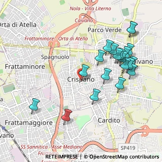 Mappa Via Pigna, 80020 Crispano NA, Italia (1.1705)