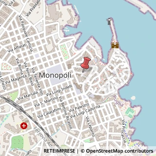 Mappa Via San Angelo, 21, 70043 Monopoli, Bari (Puglia)