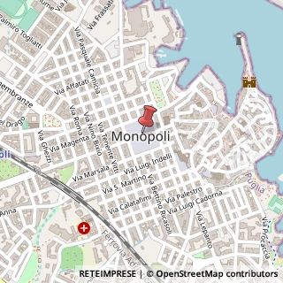 Mappa Piazza vittorio emanuele 11, 70043 Monopoli, Bari (Puglia)