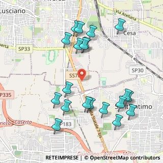 Mappa Via Antonio Gramsci, 81030 Aversa CE, Italia (1.1965)