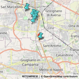 Mappa Via Antonio Gramsci, 81030 Aversa CE, Italia (2.25818)