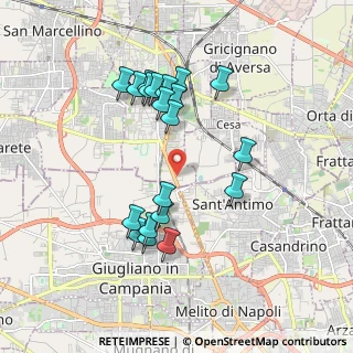 Mappa Via Antonio Gramsci, 81030 Aversa CE, Italia (1.8845)