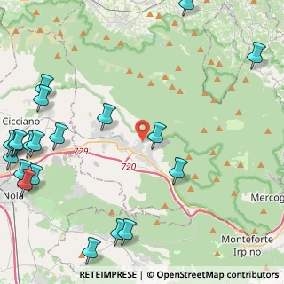 Mappa Via Giuseppe Verdi, 83021 Sperone AV, Italia (7.079)