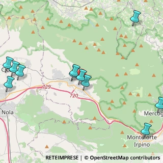 Mappa Via Giuseppe Verdi, 83021 Sperone AV, Italia (5.79091)