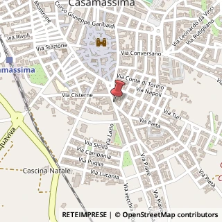 Mappa Via Sammichele, 2/I, 70010 Casamassima, Bari (Puglia)