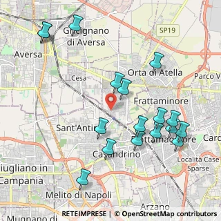 Mappa Via Wolfgang Amadeus Mozart, 81030 Sant'Arpino CE, Italia (2.45588)