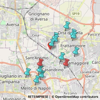 Mappa Via I. Pizzetti, 81030 Sant'Arpino CE, Italia (2.04)