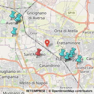 Mappa Via Wolfgang Amadeus Mozart, 81030 Sant'Arpino CE, Italia (2.90455)