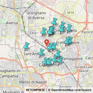 Mappa Via I. Pizzetti, 81030 Sant'Arpino CE, Italia (1.6235)