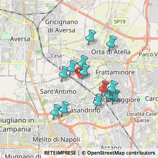 Mappa Via Wolfgang Amadeus Mozart, 81030 Sant'Arpino CE, Italia (1.71846)