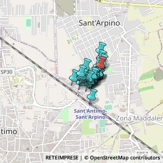 Mappa Via I. Pizzetti, 81030 Sant'Arpino CE, Italia (0.17931)