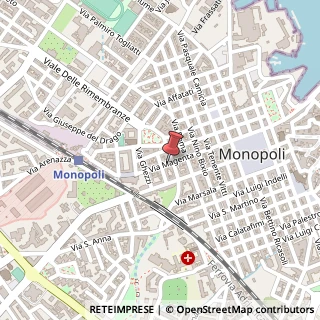 Mappa Via magenta 59, 70043 Monopoli, Bari (Puglia)