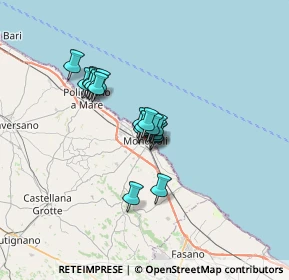 Mappa Via T, 70043 Monopoli BA, Italia (4.59833)