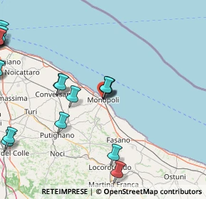 Mappa Via T, 70043 Monopoli BA, Italia (26.24)