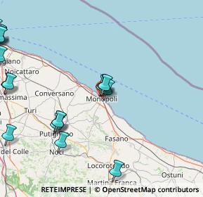 Mappa Via T, 70043 Monopoli BA, Italia (26.034)