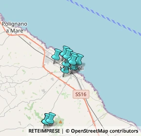 Mappa Via T, 70043 Monopoli BA, Italia (2.48)