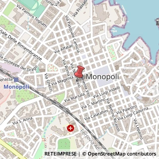 Mappa Via Bixio, 182, 70043 Monopoli, Bari (Puglia)