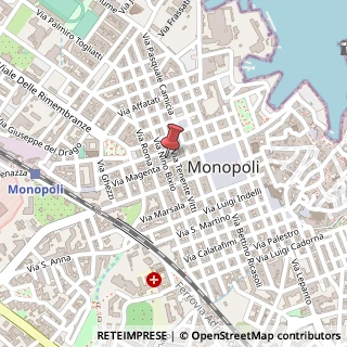 Mappa Via Magenta, 27, 70043 Monopoli, Bari (Puglia)