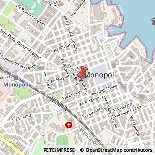 Mappa Via Umberto I, 26, 70043 Monopoli, Bari (Puglia)