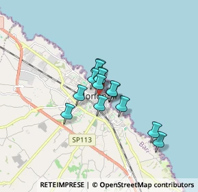 Mappa Via S. Vincenzo, 70043 Monopoli BA, Italia (1.06929)