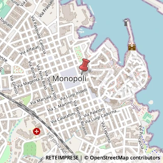 Mappa Largo Plebiscito, 13, 70043 Monopoli, Bari (Puglia)