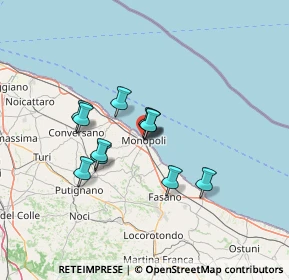 Mappa Via Duca D'Aosta, 70043 Monopoli BA, Italia (10.81455)