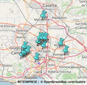 Mappa Via Alcide de Gasperi, 80023 Caivano NA, Italia (6.03467)