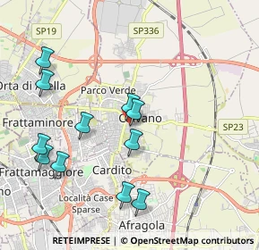 Mappa Via Alcide de Gasperi, 80023 Caivano NA, Italia (2.23364)