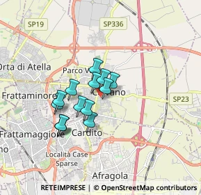 Mappa Via Alcide de Gasperi, 80023 Caivano NA, Italia (1.32714)
