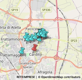 Mappa Via Alcide de Gasperi, 80023 Caivano NA, Italia (0.84357)