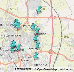 Mappa Via Alcide de Gasperi, 80023 Caivano NA, Italia (2.22846)