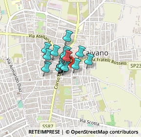 Mappa Via Alcide de Gasperi, 80023 Caivano NA, Italia (0.2185)
