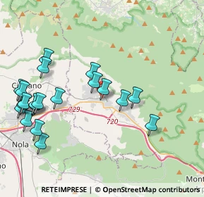 Mappa Via Giuseppe Lippiello, 83022 Baiano AV, Italia (4.9535)