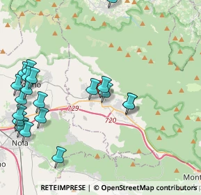 Mappa Via Giuseppe Lippiello, 83022 Baiano AV, Italia (5.4065)