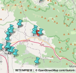 Mappa Via Giuseppe Lippiello, 83022 Baiano AV, Italia (6.2265)