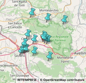 Mappa Via Giuseppe Lippiello, 83022 Baiano AV, Italia (6.4225)