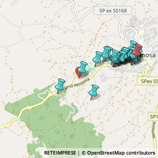 Mappa SP10 Contrada Vignali San Felice, 85029 Venosa PZ, Italia (1.26429)