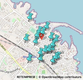 Mappa Via Cesare Battisti, 70043 Monopoli BA, Italia (0.4105)