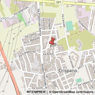 Mappa Via Fosso del Lupo, 1, 80023 Crispano, Napoli (Campania)