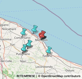 Mappa Via Camicia, 70043 Monopoli BA, Italia (9.40818)
