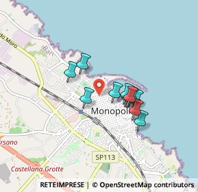 Mappa Via Camicia, 70043 Monopoli BA, Italia (0.66182)