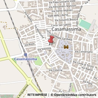 Mappa Piazza Aldo Moro,  2, 70010 Casamassima, Bari (Puglia)