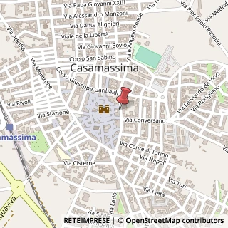 Mappa Via Piave, 15, 70010 Casamassima, Bari (Puglia)