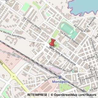 Mappa Via Costantino da Monopoli, 19, 70043 Monopoli, Bari (Puglia)