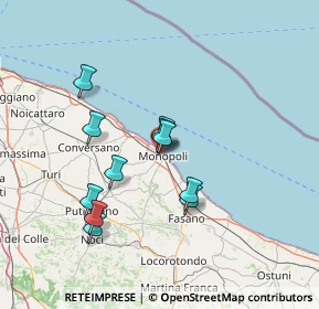 Mappa Via Costantino da Monopoli, 70043 Monopoli BA, Italia (13.05727)