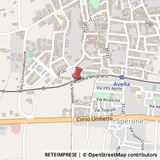 Mappa via Antignano, 4, 83021 Avella, Avellino (Campania)
