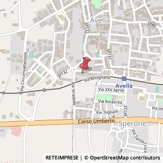 Mappa Via Giordano Bruno, 6, 83021 Avella, Avellino (Campania)
