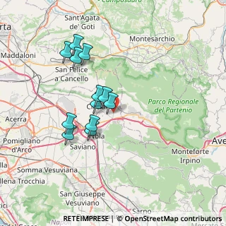 Mappa Via San Bartolomeo, 80030 Tufino NA, Italia (6.72167)